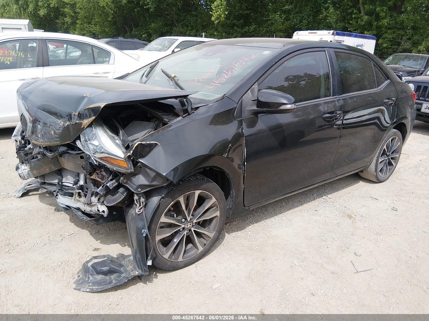 2019 Toyota Corolla VIN 5YFBURHE5KP856565 IAAI salvage auction — NORMAL WEAR, Rebuilt (Indiana), sold $1,700 on 2026-07-15 (photo 6)