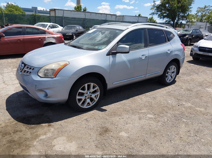 2011 Nissan Rogue VIN JN8AS5MV6BW252289 IAAI salvage auction — NORMAL WEAR, Clear (Pennsylvania), sold $550 on 2026-07-10 (photo 2)