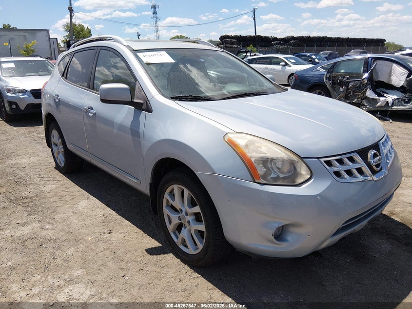 2011 Nissan Rogue VIN JN8AS5MV6BW252289 IAAI salvage auction — NORMAL WEAR, Clear (Pennsylvania), sold $550 on 2026-07-10 (photo 6)