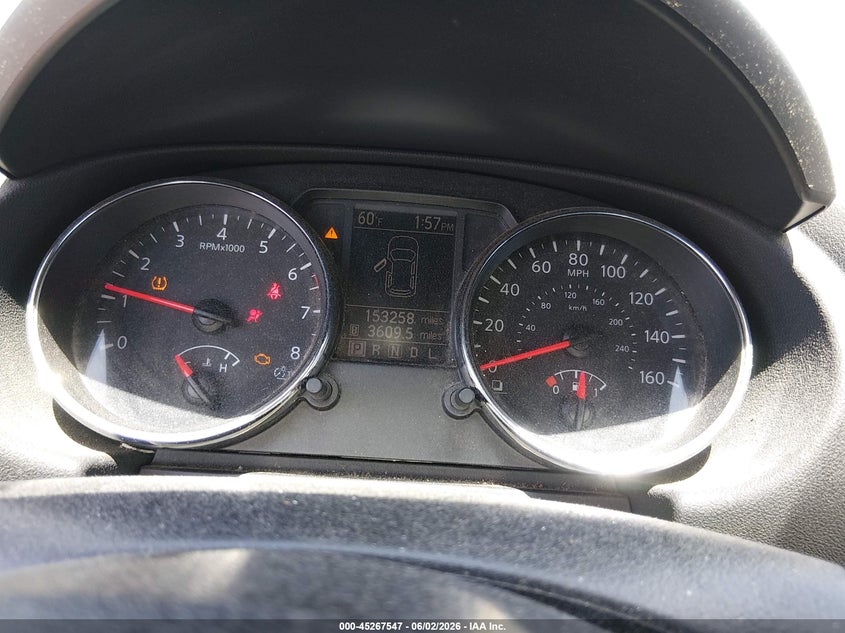 2011 Nissan Rogue VIN JN8AS5MV6BW252289 IAAI salvage auction — NORMAL WEAR, Clear (Pennsylvania), sold $550 on 2026-07-10 (photo 7)