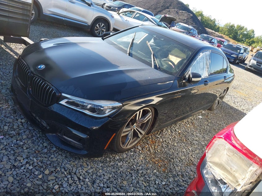 2017 BMW 7er VIN WBA7F0C37HGM22110 IAAI salvage auction — ELECTRICAL, Clear (Georgia), sold $5,075 on 2026-07-16 (photo 2)