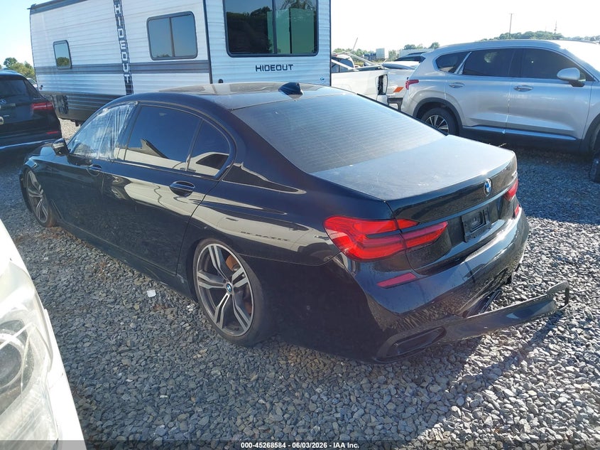 2017 BMW 7er VIN WBA7F0C37HGM22110 IAAI salvage auction — ELECTRICAL, Clear (Georgia), sold $5,075 on 2026-07-16 (photo 3)
