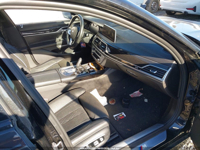 2017 BMW 7er VIN WBA7F0C37HGM22110 IAAI salvage auction — ELECTRICAL, Clear (Georgia), sold $5,075 on 2026-07-16 (photo 5)