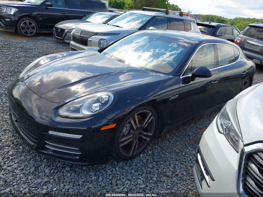 2014 Porsche Panamera VIN WP0BB2A71EL063639 IAAI salvage auction — MECHANICAL, Clear (North Carolina), sold $3,450 on 2026-07-16 (photo 2)