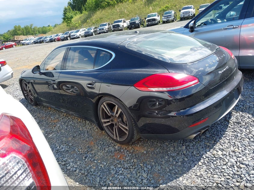 2014 Porsche Panamera VIN WP0BB2A71EL063639 IAAI salvage auction — MECHANICAL, Clear (North Carolina), sold $3,450 on 2026-07-16 (photo 3)