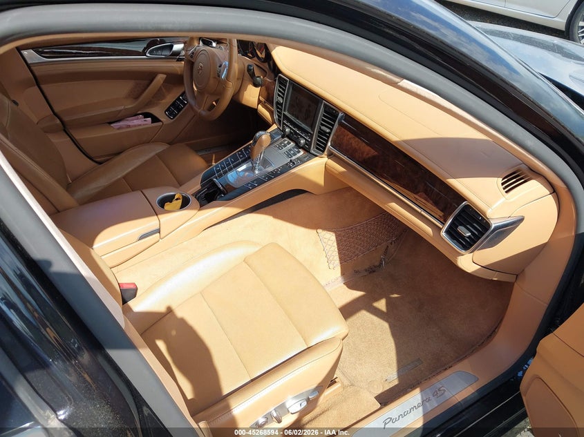 2014 Porsche Panamera VIN WP0BB2A71EL063639 IAAI salvage auction — MECHANICAL, Clear (North Carolina), sold $3,450 on 2026-07-16 (photo 5)