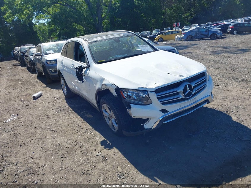 2018 Mercedes-benz Glc VIN WDC0G4KB9JF402156 IAAI salvage auction — BIOHAZARD/CHEMICAL, Salvage Title, sold $3,050 on 2026-07-07 (photo 1)