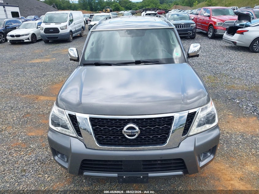 2018 Nissan Armada VIN JN8AY2NC6JX502570 IAAI salvage auction — NORMAL WEAR, Salvage Title, sold $4,750 on 2026-07-09 (photo 6)