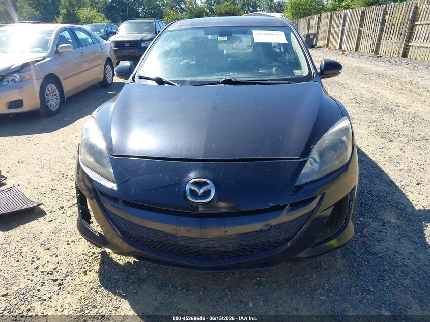 2010 Mazda 3 VIN JM1BL1S50A1224976 IAAI salvage auction — NORMAL WEAR, Clear (Virginia), sold $550 on 2026-07-13 (photo 6)