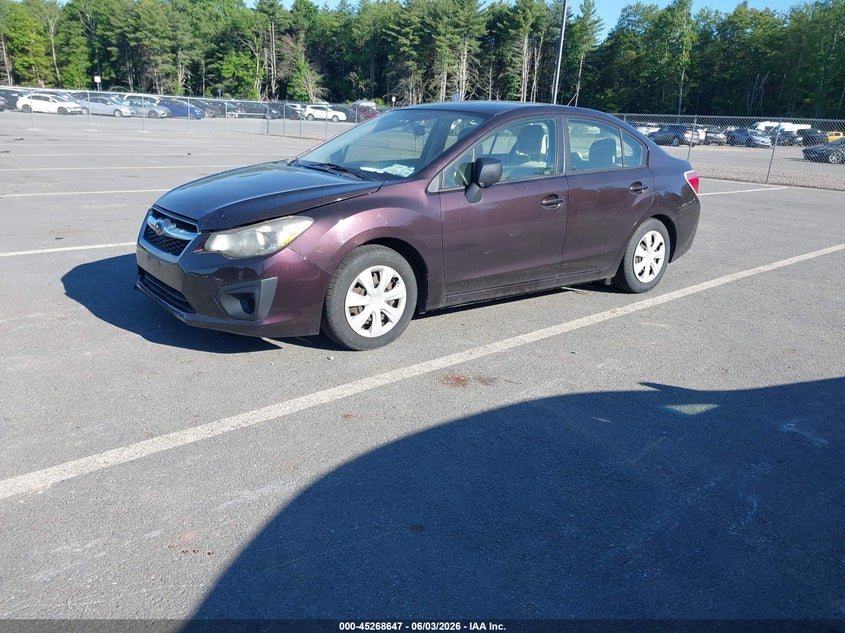2013 Subaru Impreza VIN JF1GJAA68DH029991 IAAI salvage auction — NORMAL WEAR, Clear (New York), sold $400 on 2026-07-30 (photo 2)
