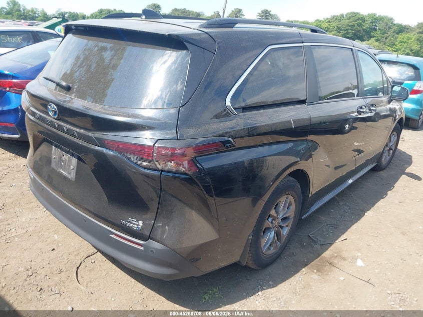 2024 Toyota Sienna VIN 5TDJRKEC6RS209990 IAAI salvage auction — WATER/FLOOD, Salvage Title, sold $13,775 on 2026-07-28 (photo 4)