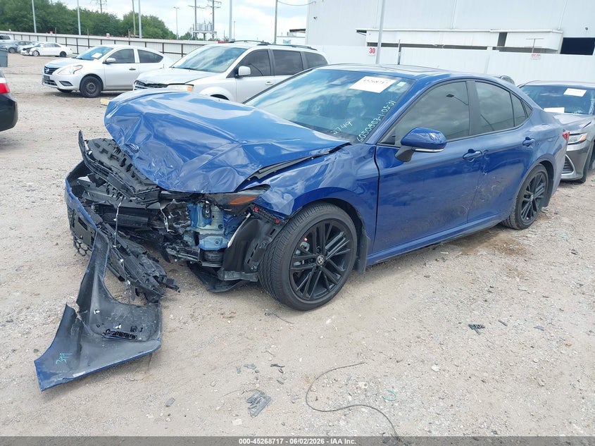 2025 Toyota Camry VIN 4T1DAACK3SU152749 IAAI salvage auction — FRONT END, Original (Texas), sold $8,100 on 2026-08-26 (photo 2)