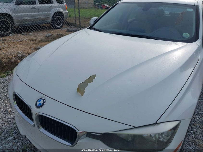 2014 BMW 3er VIN WBA3A5G51ENP31150 IAAI salvage auction — HAIL, Salvage Title, sold $2,000 on 2026-07-06 (photo 6)