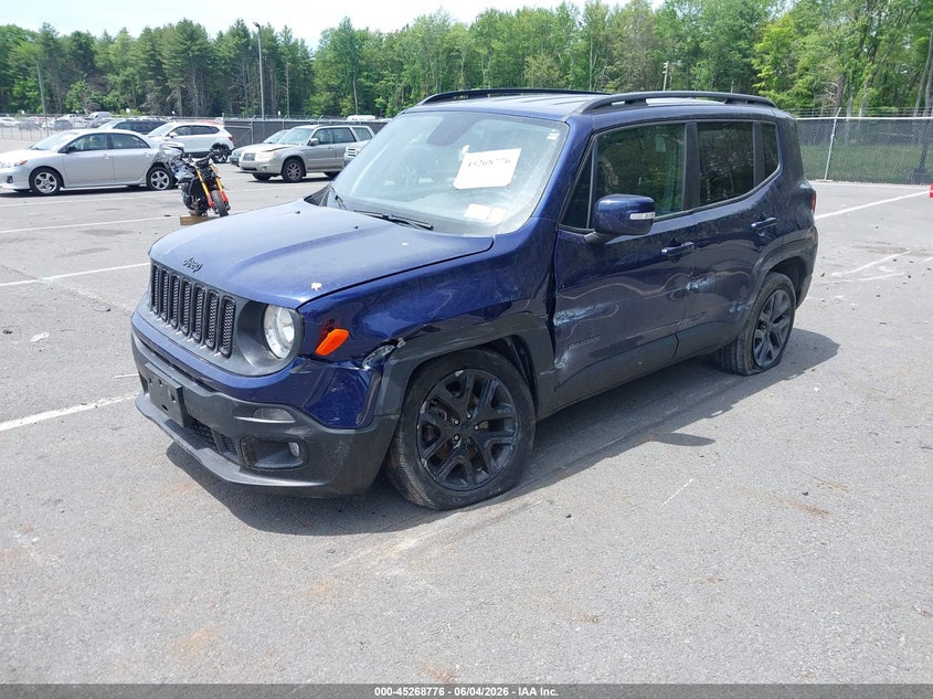 2018 Jeep Renegade VIN ZACCJBBB3JPJ43036 IAAI salvage auction — LEFT SIDE, Salvage Title, sold $1,200 on 2026-07-23 (photo 2)