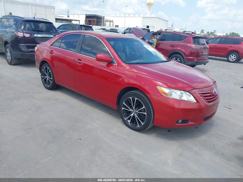 2009 Toyota Camry VIN 4T1BK46K39U077899 IAAI salvage auction — REAR END, Original (Texas), sold $1,775 on 2026-07-25 (photo 1)
