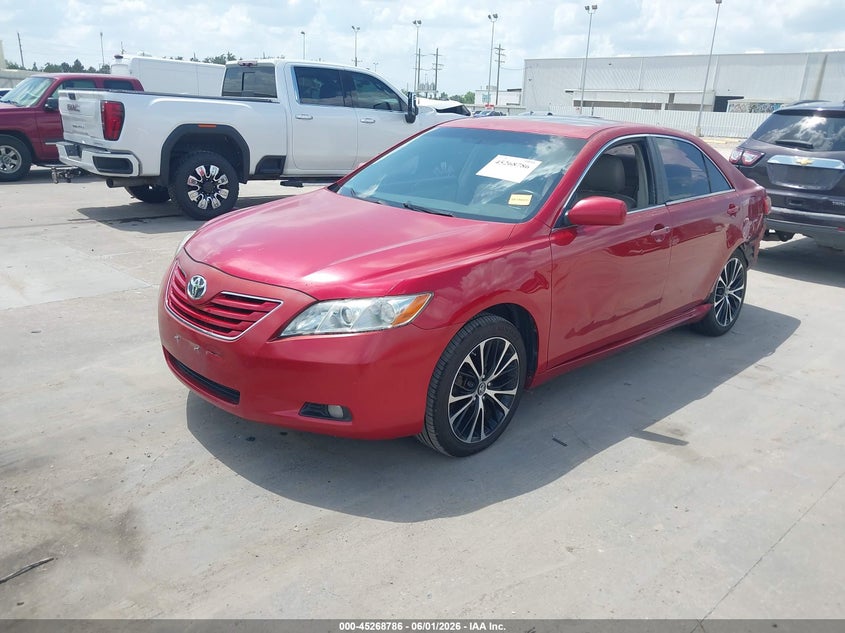 2009 Toyota Camry VIN 4T1BK46K39U077899 IAAI salvage auction — REAR END, Original (Texas), sold $1,775 on 2026-07-25 (photo 2)