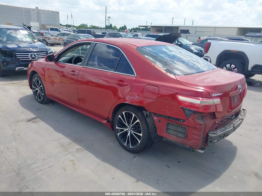 2009 Toyota Camry VIN 4T1BK46K39U077899 IAAI salvage auction — REAR END, Original (Texas), sold $1,775 on 2026-07-25 (photo 3)
