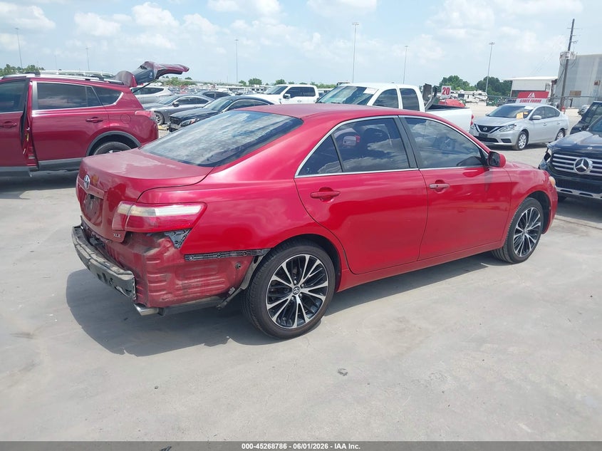 2009 Toyota Camry VIN 4T1BK46K39U077899 IAAI salvage auction — REAR END, Original (Texas), sold $1,775 on 2026-07-25 (photo 4)