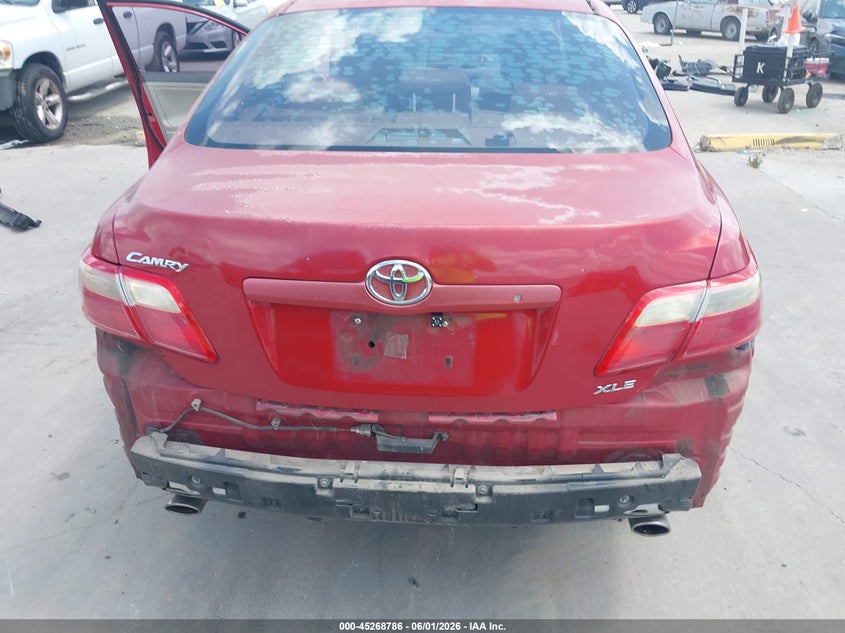 2009 Toyota Camry VIN 4T1BK46K39U077899 IAAI salvage auction — REAR END, Original (Texas), sold $1,775 on 2026-07-25 (photo 6)