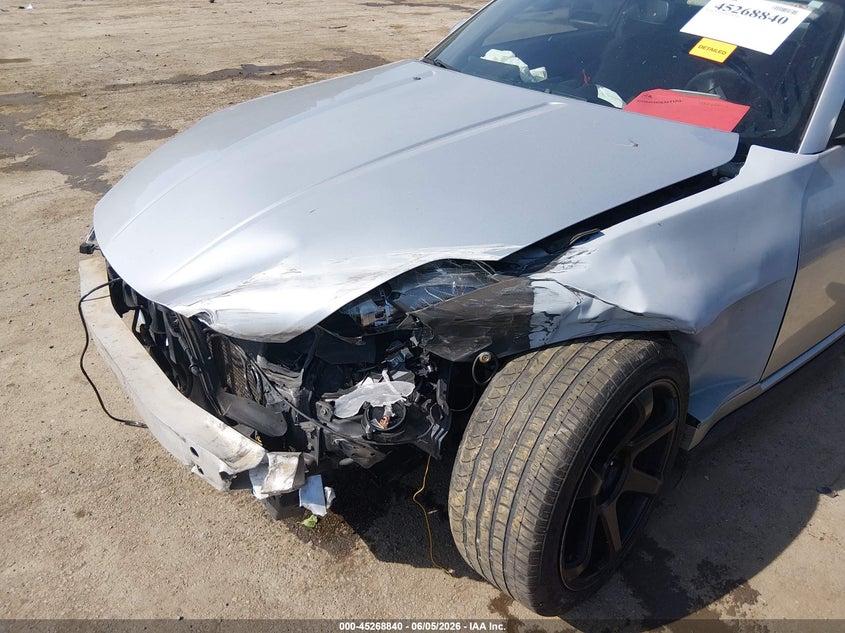 2006 Nissan 350z VIN JN1AZ34D26M308199 IAAI salvage auction — FRONT & REAR, Salvage (West Virginia), sold $875 on 2026-07-30 (photo 6)