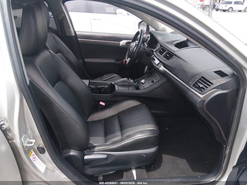 2012 Lexus Ct VIN JTHKD5BH4C2078916 IAAI salvage auction — NORMAL WEAR, Clear (Arkansas), sold $3,150 on 2026-07-15 (photo 5)