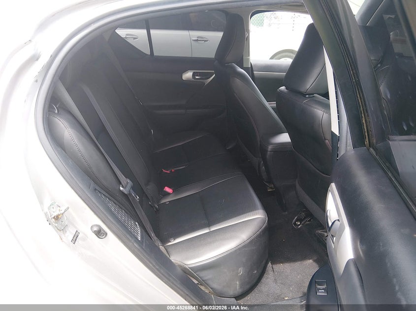 2012 Lexus Ct VIN JTHKD5BH4C2078916 IAAI salvage auction — NORMAL WEAR, Clear (Arkansas), sold $3,150 on 2026-07-15 (photo 8)