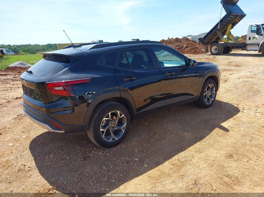 2025 Chevrolet Trax VIN KL77LHEPXSC231982 IAAI salvage auction — HAIL, Salvage Title, sold $9,000 on 2026-07-13 (photo 4)