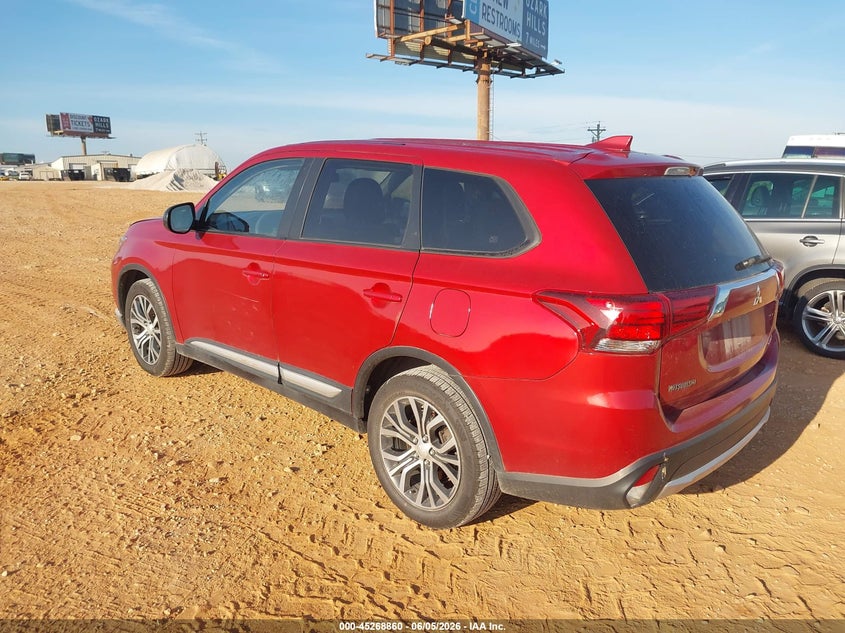 2018 Mitsubishi Outlander VIN JA4AD2A36JZ015879 IAAI salvage auction — HAIL, Salvage Title, sold $1,950 on 2026-07-20 (photo 3)