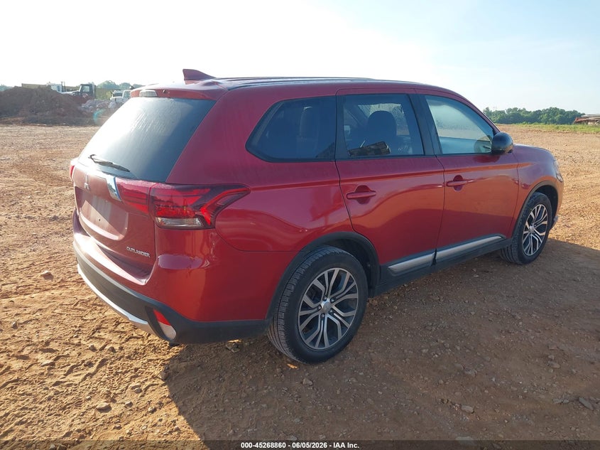 2018 Mitsubishi Outlander VIN JA4AD2A36JZ015879 IAAI salvage auction — HAIL, Salvage Title, sold $1,950 on 2026-07-20 (photo 4)