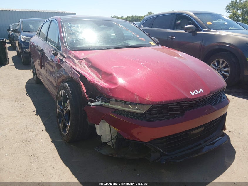 2022 Kia K5 VIN 5XXG64J24NG099819 IAAI salvage auction — RIGHT SIDE, Salvage (Ohio), sold $3,050 on 2026-07-21 (photo 1)