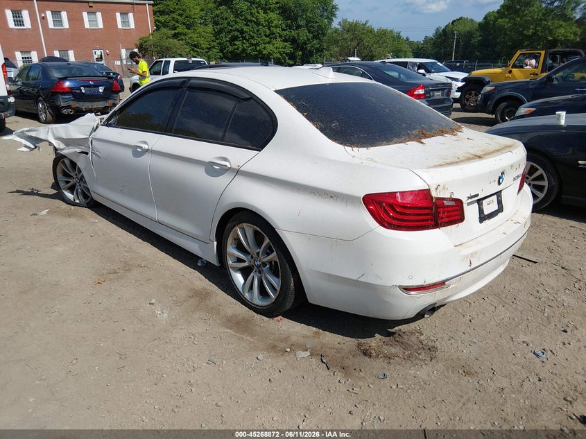 2014 BMW 5er VIN WBA5B3C57ED534280 IAAI salvage auction — NORMAL WEAR, Clear (Montana), sold $25 on 2026-07-28 (photo 3)