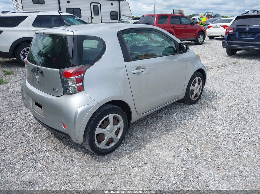 2012 Scion Iq VIN JTNJJXB04CJ014002 IAAI salvage auction — HAIL, Salvage Title, sold $1,675 on 2026-08-03 (photo 4)
