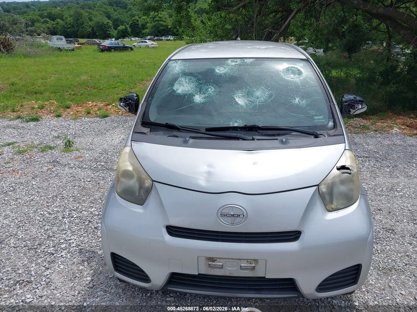 2012 Scion Iq VIN JTNJJXB04CJ014002 IAAI salvage auction — HAIL, Salvage Title, sold $1,675 on 2026-08-03 (photo 6)