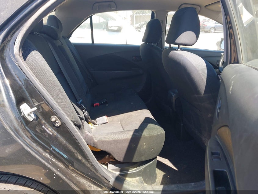2012 Toyota Yaris VIN JTDBT4K30CL025143 IAAI salvage auction — NORMAL WEAR, Clear - Dealer Only (California), sold $1,000 on 2026-07-29 (photo 8)