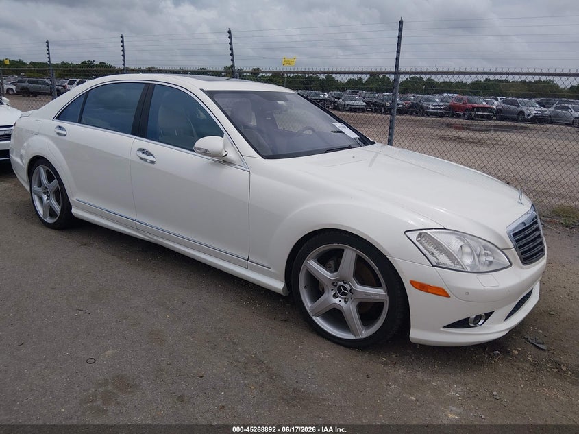 2009 Mercedes-benz S class VIN WDDNG71X69A271857 IAAI salvage auction — NORMAL WEAR, Clear (Louisiana), sold $1,250 on 2026-07-13 (photo 1)