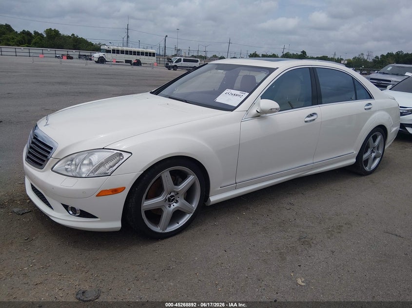 2009 Mercedes-benz S class VIN WDDNG71X69A271857 IAAI salvage auction — NORMAL WEAR, Clear (Louisiana), sold $1,250 on 2026-07-13 (photo 2)