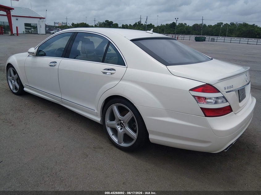 2009 Mercedes-benz S class VIN WDDNG71X69A271857 IAAI salvage auction — NORMAL WEAR, Clear (Louisiana), sold $1,250 on 2026-07-13 (photo 3)