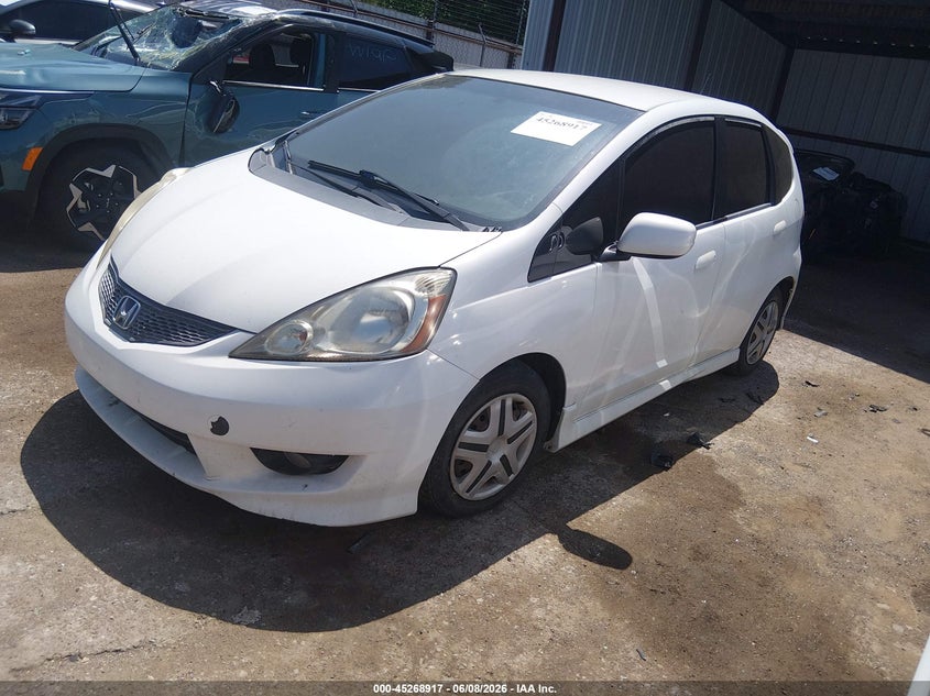 2009 Honda Fit VIN JHMGE88689S023808 IAAI salvage auction — NORMAL WEAR, Clear - Public Restricted (Oklahoma), sold $375 on 2026-07-08 (photo 2)