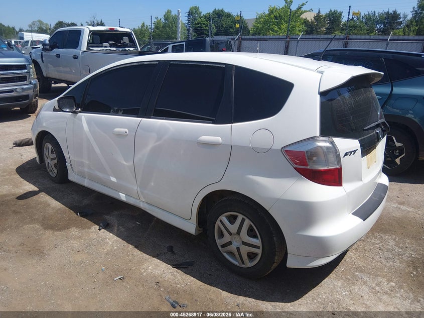 2009 Honda Fit VIN JHMGE88689S023808 IAAI salvage auction — NORMAL WEAR, Clear - Public Restricted (Oklahoma), sold $375 on 2026-07-08 (photo 3)