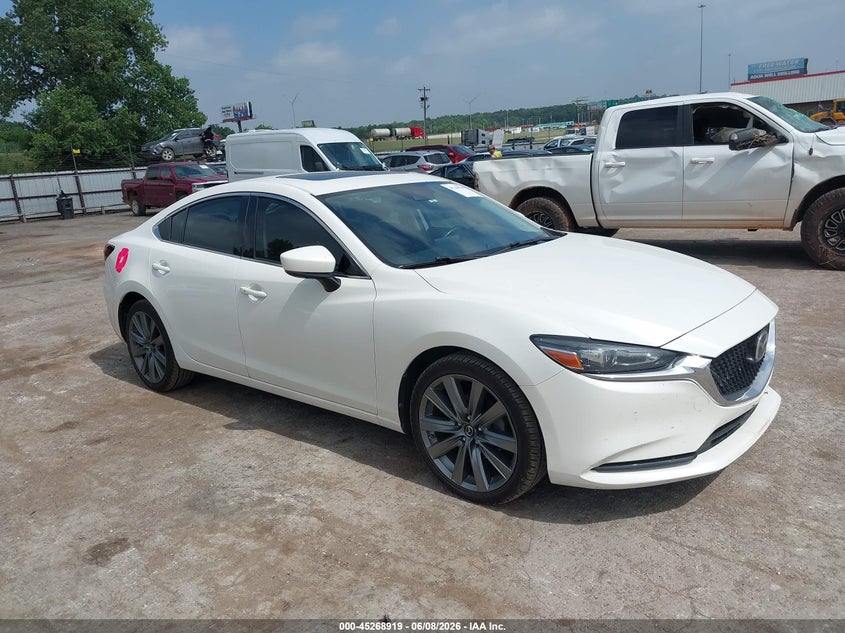 2020 Mazda 6 VIN JM1GL1VM9L1514001 IAAI salvage auction — HAIL, Salvage Title, sold $8,700 on 2026-09-23 (photo 1)
