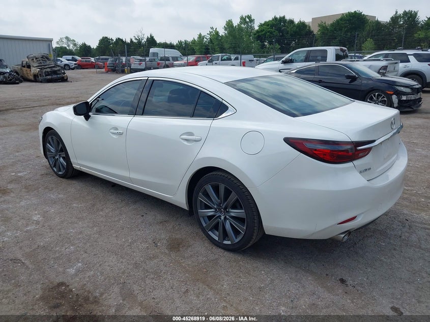 2020 Mazda 6 VIN JM1GL1VM9L1514001 IAAI salvage auction — HAIL, Salvage Title, sold $8,700 on 2026-09-23 (photo 3)