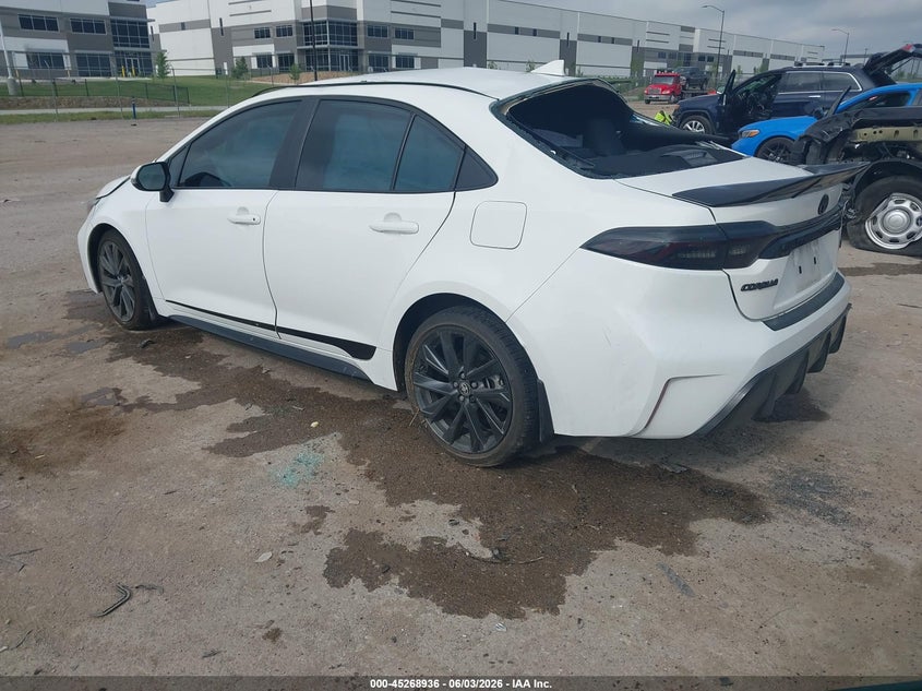 2025 Toyota Corolla VIN 5YFS4MCE4SP221590 IAAI salvage auction — SIDE, Salvage Title, sold $1,850 on 2026-07-21 (photo 3)