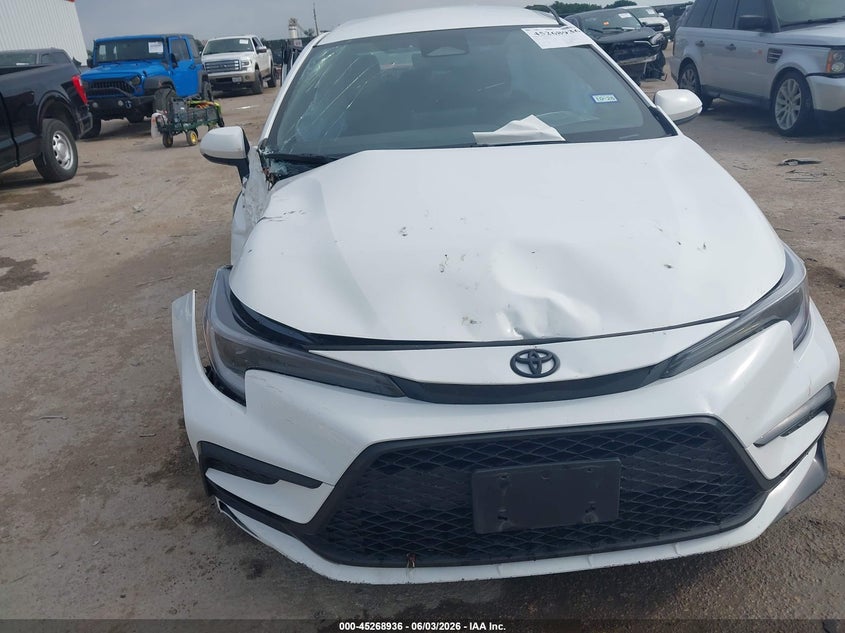 2025 Toyota Corolla VIN 5YFS4MCE4SP221590 IAAI salvage auction — SIDE, Salvage Title, sold $1,850 on 2026-07-21 (photo 6)