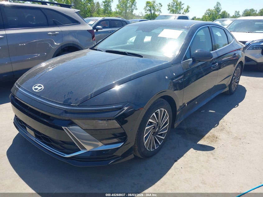 2024 Hyundai Sonata VIN KMHL34JJ3RA102334 IAAI salvage auction — HAIL, Salvage (Ohio), sold $6,400 on 2026-07-28 (photo 2)