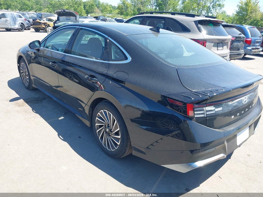 2024 Hyundai Sonata VIN KMHL34JJ3RA102334 IAAI salvage auction — HAIL, Salvage (Ohio), sold $6,400 on 2026-07-28 (photo 3)