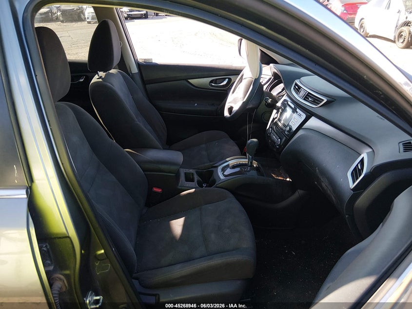 2016 Nissan Rogue VIN KNMAT2MT9GP687363 IAAI salvage auction — FRONT END, Salvage (Arizona), sold $2,025 on 2026-07-07 (photo 5)