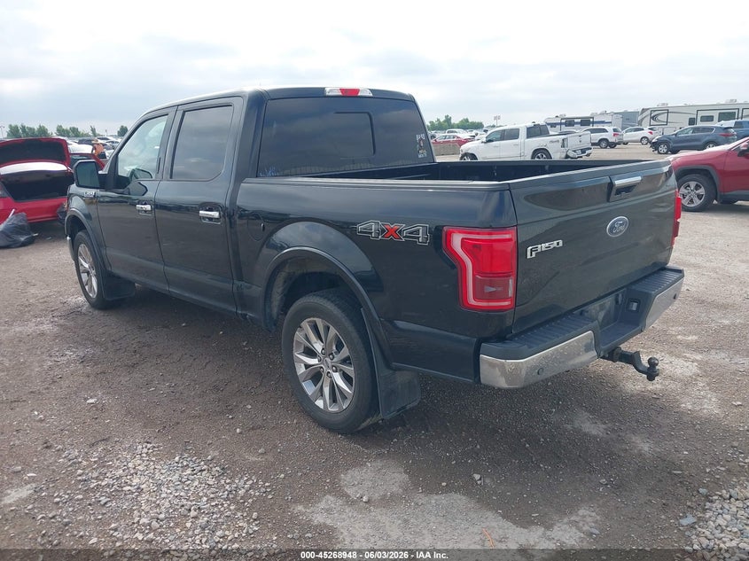 2016 Ford F-150 VIN 1FTEW1EG7GKD48120 IAAI salvage auction — HAIL, Original (Texas), sold $8,975 on 2026-08-01 (photo 3)