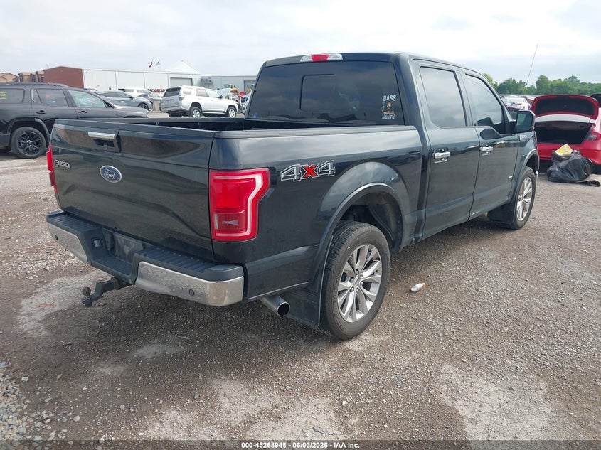 2016 Ford F-150 VIN 1FTEW1EG7GKD48120 IAAI salvage auction — HAIL, Original (Texas), sold $8,975 on 2026-08-01 (photo 4)