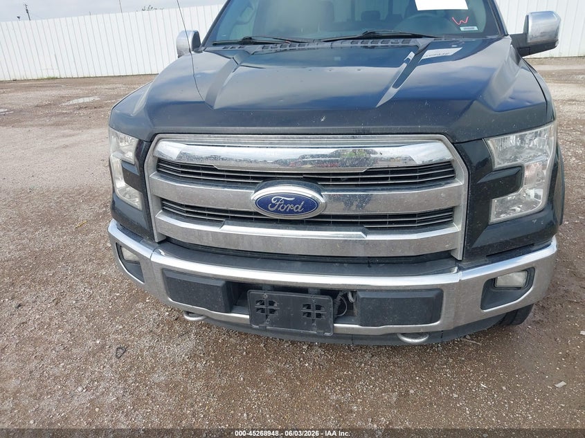 2016 Ford F-150 VIN 1FTEW1EG7GKD48120 IAAI salvage auction — HAIL, Original (Texas), sold $8,975 on 2026-08-01 (photo 6)