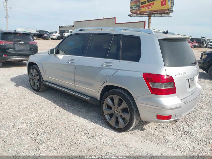 2010 Mercedes-benz Glk-klasse VIN WDCGG8HBXAF302192 IAAI salvage auction — HAIL, Clear (Missouri), sold $1,175 on 2026-07-13 (photo 3)